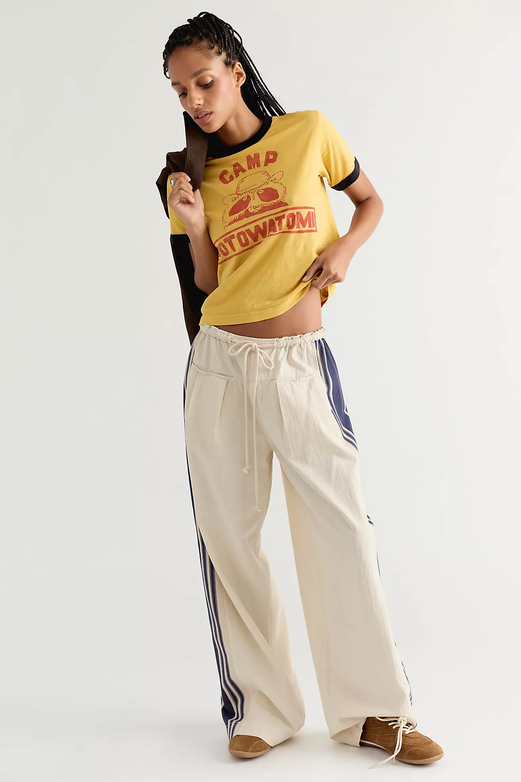 Camp Potowatomi Ringer Tee